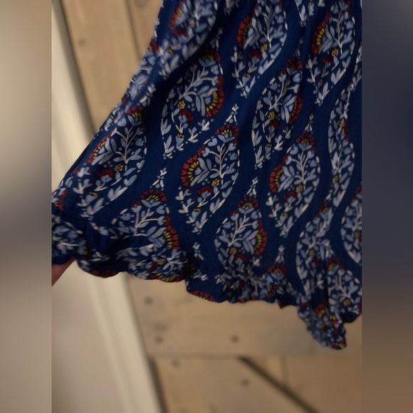 LOFT Beach Ruffle Hem Romper - Picture 2 of 9